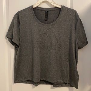 Gray ADIDAS tshirt
